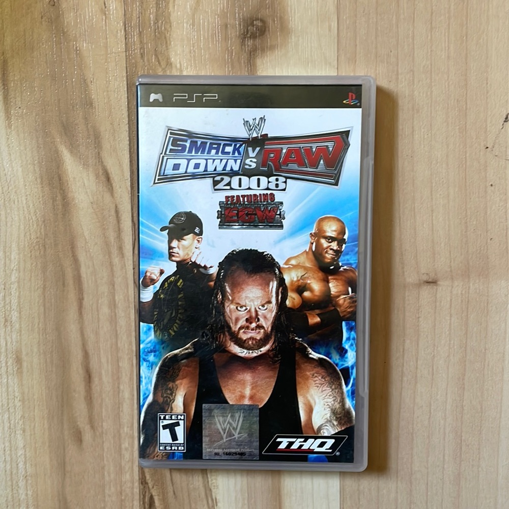 PSP “Smackdown vs. Raw” video game